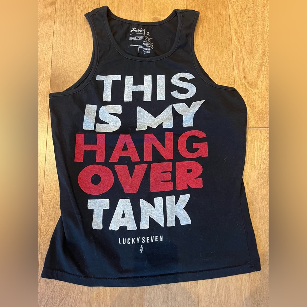 Funny Hangover tank top